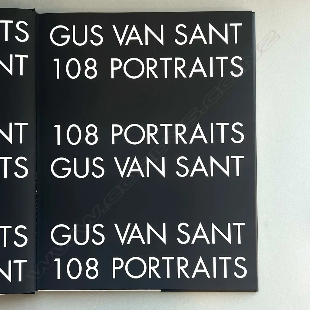 GUS VAN SANT: 108 PORTRAITS Image 1++